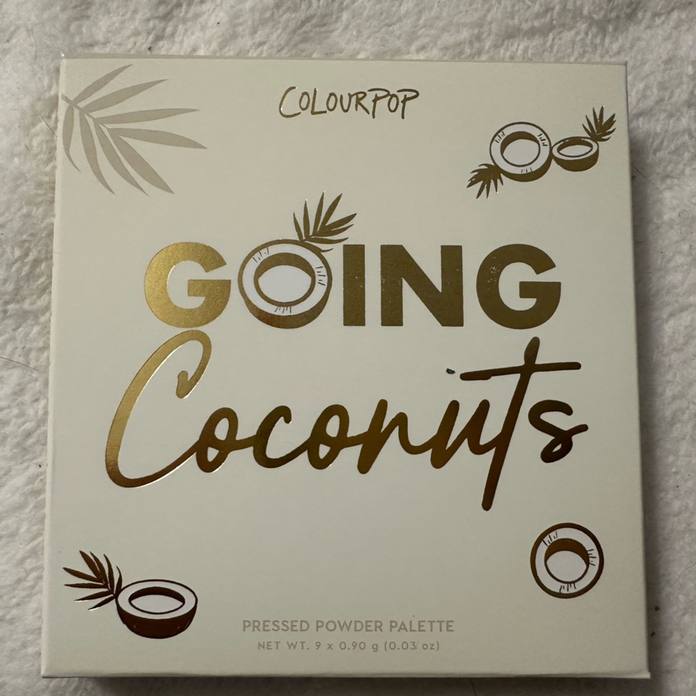 Colourpop’s Going Coconuts Palette